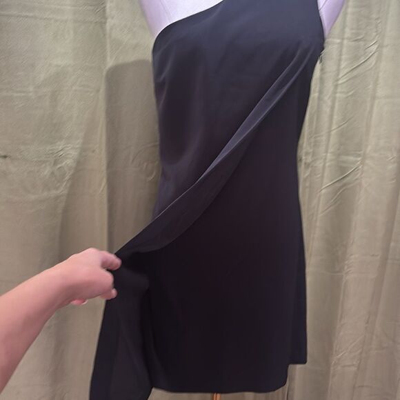 Sisley Chic Black One-Shoulder Dress - Picture 2 of 6